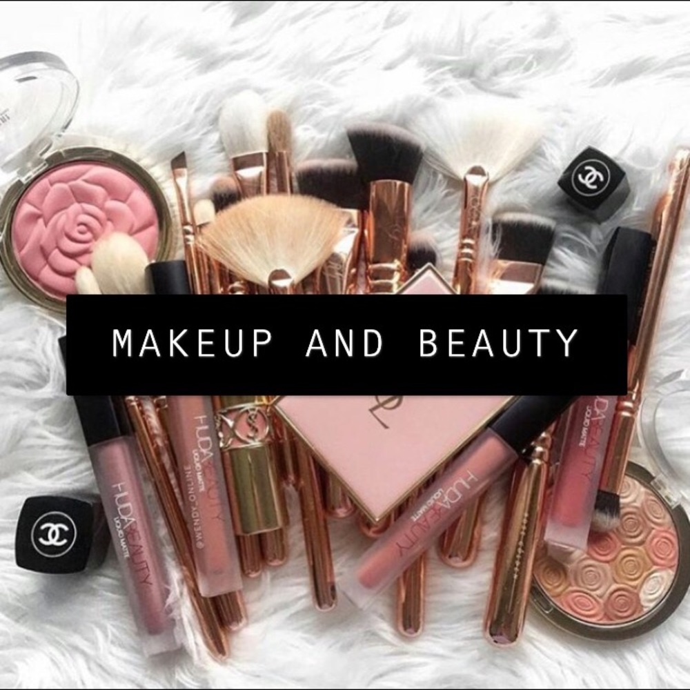 makeup and beauty section